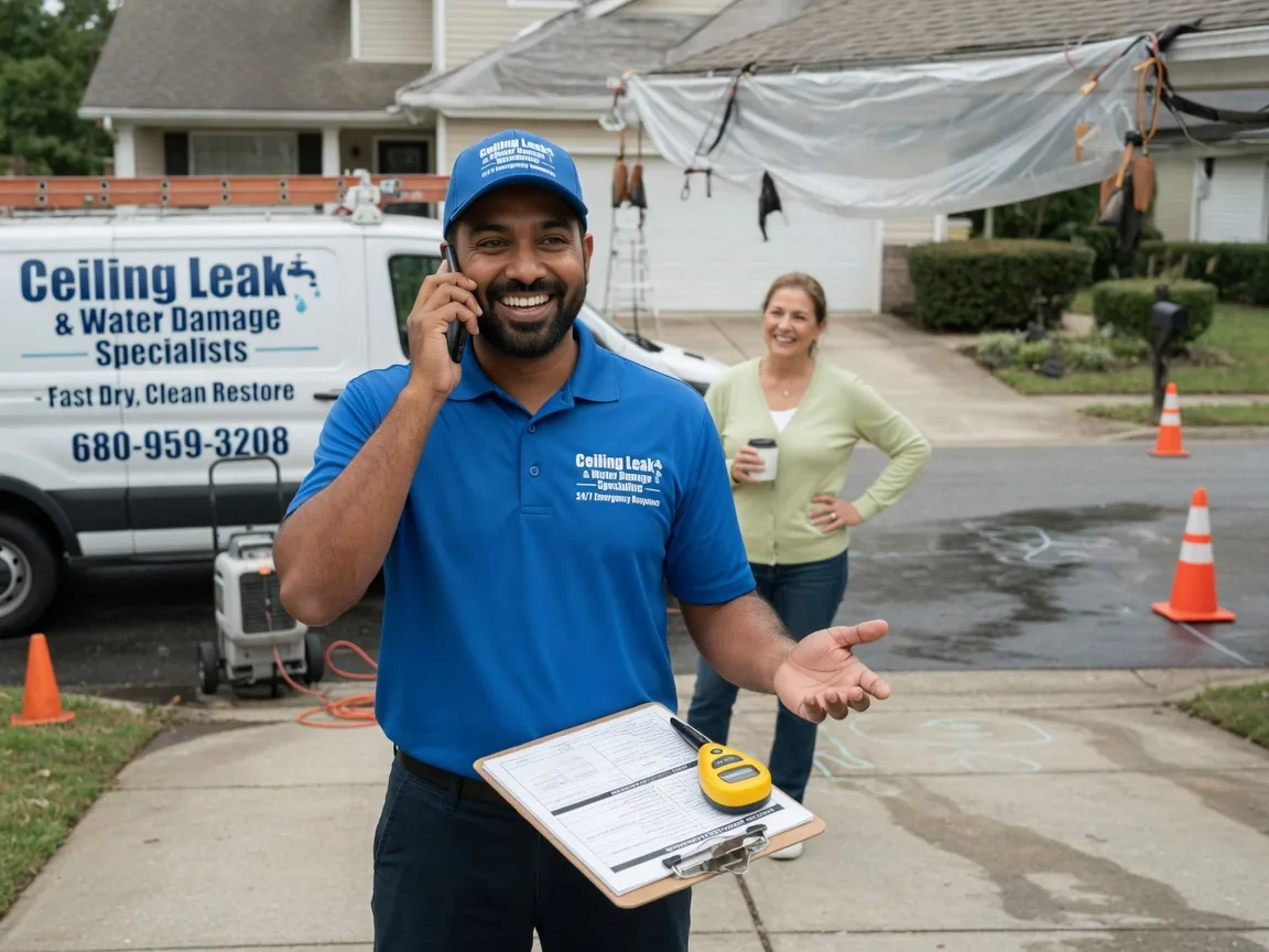 Ceiling Leak Cleanup Unionville, TN FAQs