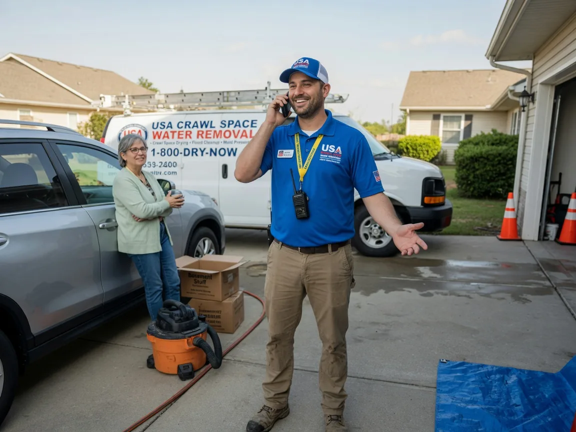 Crawl Space Water Removal Unionville, TN FAQs